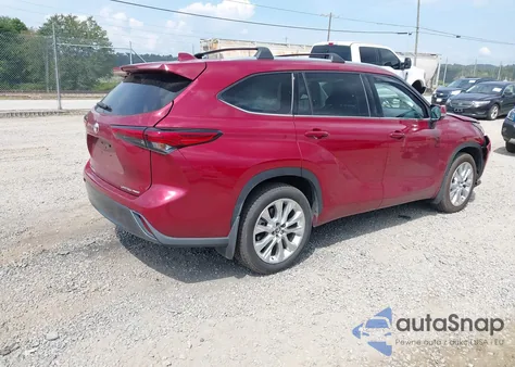 2021 Toyota Highlander Limited из США, поврежденный, VIN 5TDDZRBH7MS079698